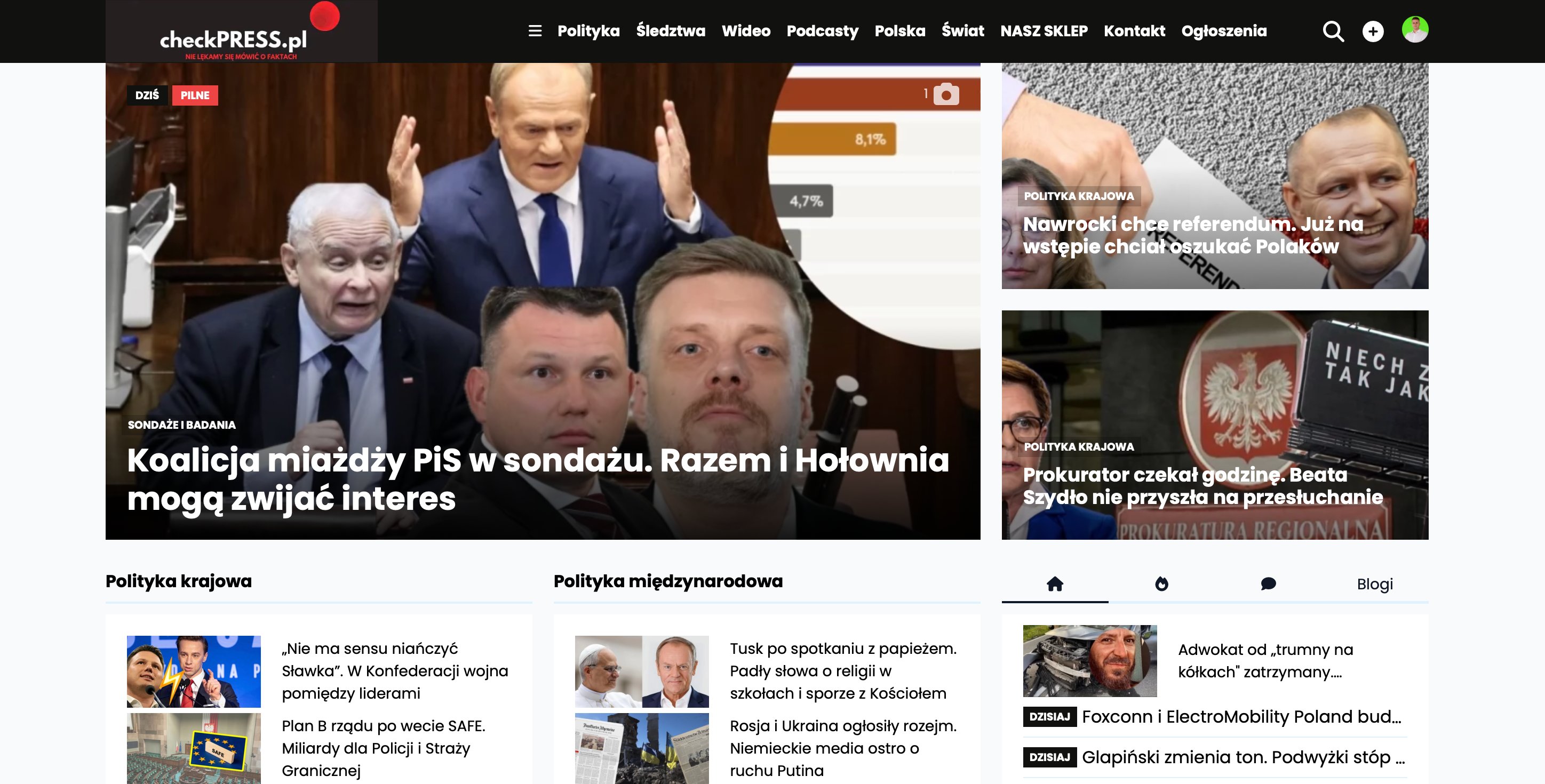 checkPRESS.pl portal